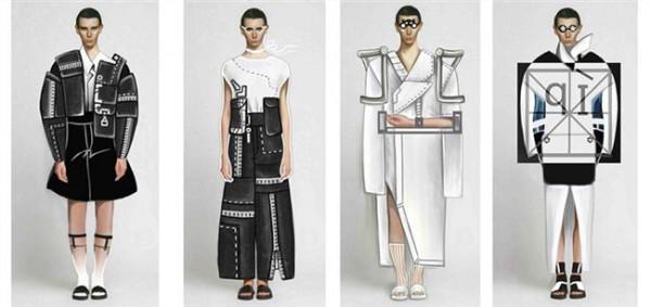 >王颖设计师 2015国际青年设计师作品发布会中美韩设计师同台展示时尚