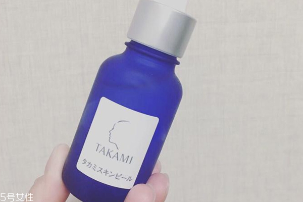 >takami小蓝瓶能每天用吗 takami和其他去角质水区别