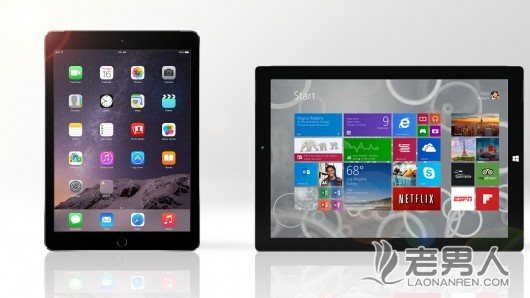 iPad Air 2和Surface Pro 3规格参数对比[图]