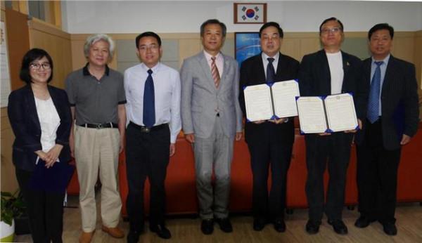 中国孔子基金会王大千 韩国安东大学孔院与中国孔子基金会签订交流协议