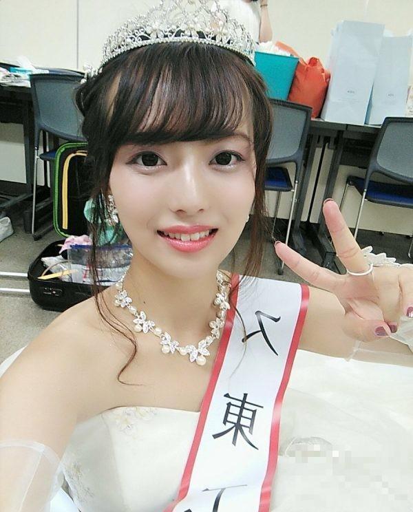 又一位称霸日本选美的中国姑娘，但国人认为她长得太普通