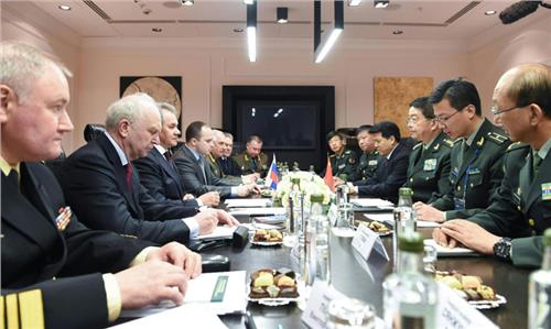 常万全会见缅防长 常万全出席第四届莫斯科国际安全会议并会见俄国防部长