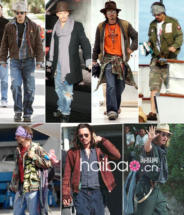 “海盗王”约翰尼·德普(JohnnyDepp)街拍特集！学习不羁率性+精致感细节的Depp穿衣法，做一枚最有型的海盗！