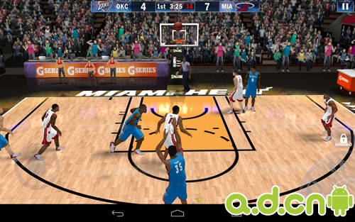 >《nba 2k13》评测:手机上最好的篮球游戏