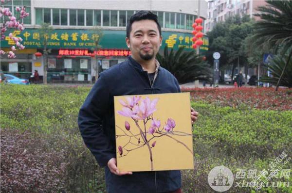 许钦松广东卫视 遂宁籍画家刘晓东参加广东卫视《中国大画家》节目比赛获2014年年度总冠军