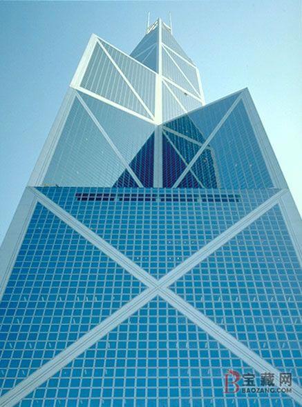 贝聿铭与香港中银大厦 香港中银大厦材料相片