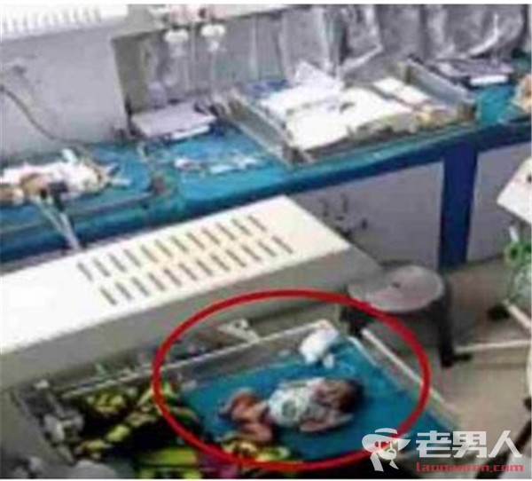 因男童哭扭断其腿 监控拍下护工虐婴残忍的一幕