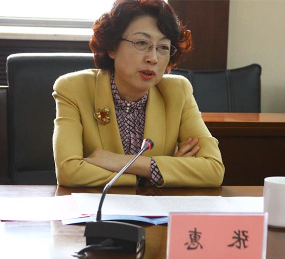威海女市长张惠:威海没有男女不平等的情况