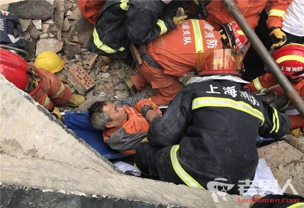 上海厂房坍塌致5死 事故救援仍在进行中