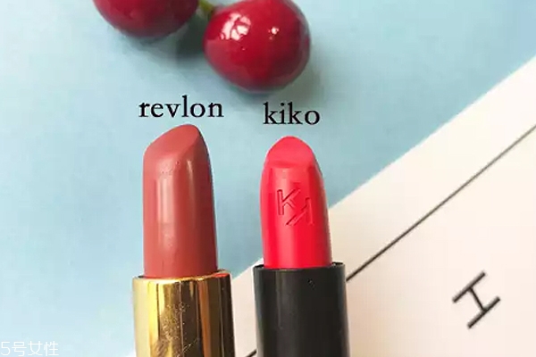 >kiko和revlon口红哪个好 kiko和revlon口红对比测试