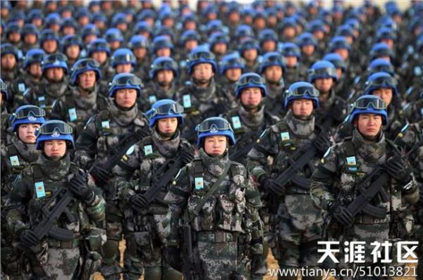 孙文泽维和 从这支维和轻步兵说起 中国维和部队装备还不够