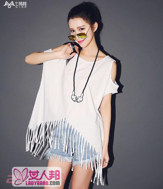 韩版女装宽松蝙蝠衫 个性时尚穿出来
