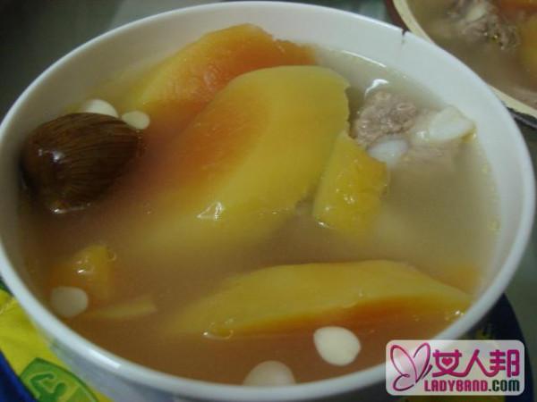 青木瓜排骨汤做法和营养