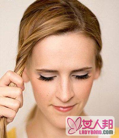 韩式编辫子发型扎法告诉你 12步就可以弄出美美的辫子