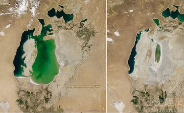 >世界第四大湖泊——咸海将消失