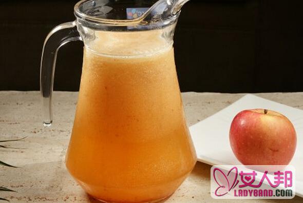 >鲜榨苹果汁的好处和功效