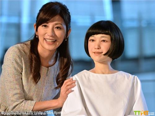 日本美女机器人太逼真:引发伦理思考