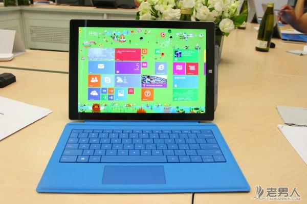 >超级迷人二合一超级本  微软Surface Pro 3 下降为5599