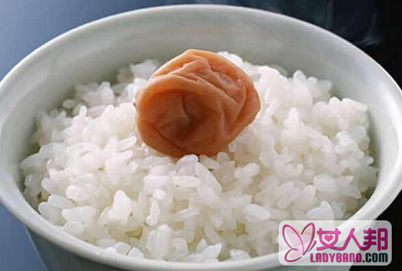 >大米饭的营养价值