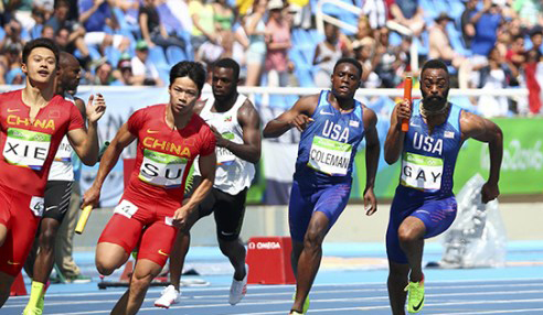 汤星强100米最快纪录 中国男队闯进4X100米接力决赛 谈破纪录:又有了动力