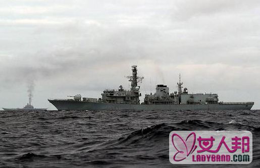 北约观察俄舰队 观察地中海的俄罗斯舰队