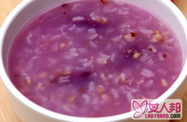 紫薯燕麦粥的材料和做法