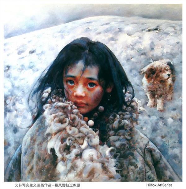 >艾轩画中的少女是谁 艾轩:现在是中国油画发展百年来的最佳状态