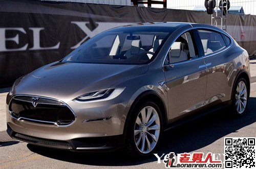 >特斯拉推出CUV Model X 鸥翼门亮骚无比【组图】