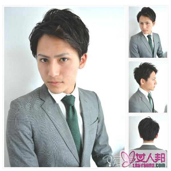 >日式新郎发型图片 做最帅气的男人