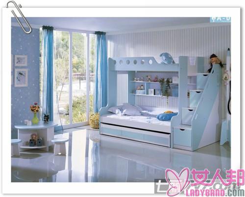 >儿童房装潢 七款实用美观双层床推荐