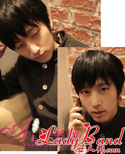 >韩国型格发型做气质男子，2010最流行男士发型