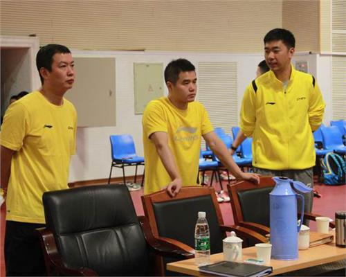 周恺乒乓球 国家乒乓球队在通州基地集训