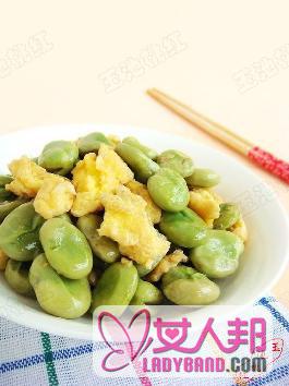 蚕豆炒鸡蛋制作方法