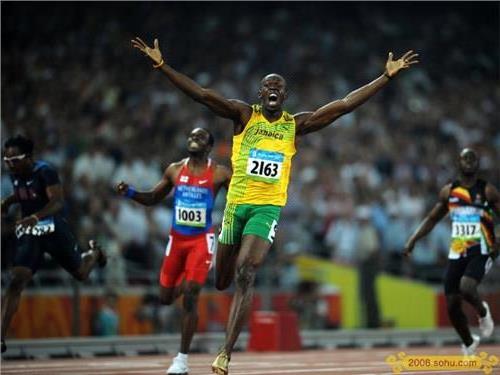 【400米世界纪录】约翰逊恩师看好博尔特破400米世界纪录:他能进43秒
