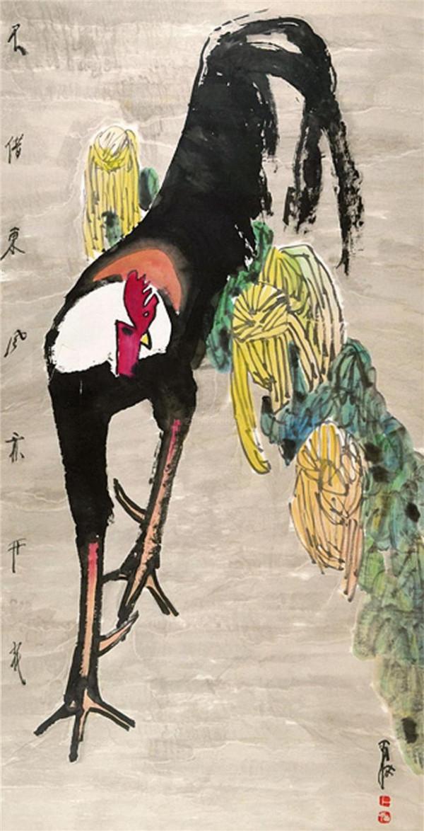 贾平西的画 贾平西绘画的现代绝唱——《贾平西评传》序章