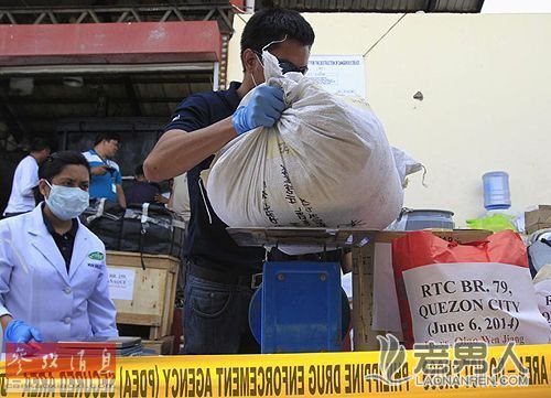 >菲律宾起诉4名中国人藏毒 称缴获1160公斤毒品