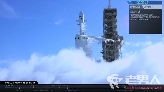 SpaceX成功发射猎鹰重型火箭 跑车首度进入太空