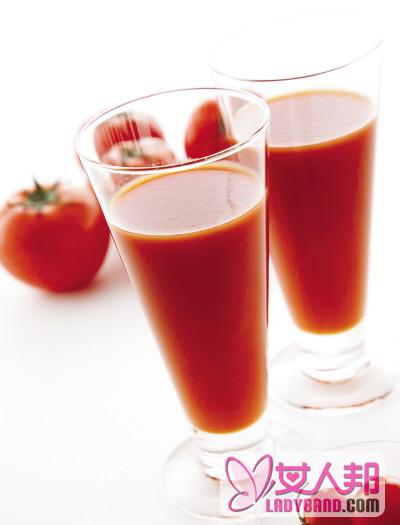 番茄汁的功效与作用 喝番茄汁好处