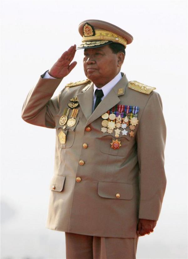 丹瑞将军 缅甸前军政府领导人丹瑞将不担任政府职务