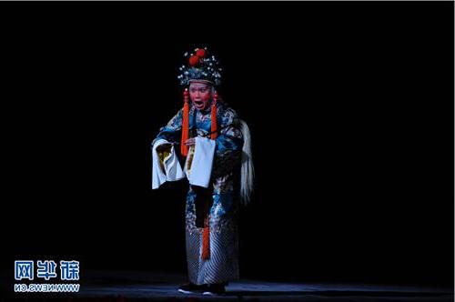 >京剧演员李阳鸣 国家京剧院打造五台大戏 《强项令》在京展演