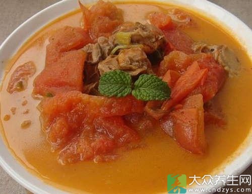 沙茶番茄炖牡蛎