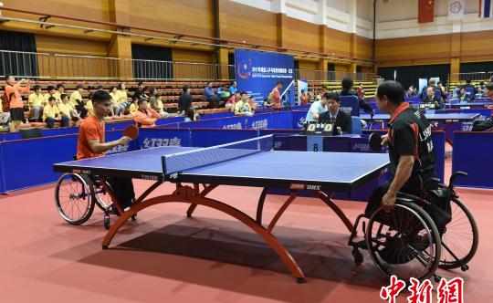 国际乒联残疾人乒乓球亚洲锦标赛在京开赛(图)