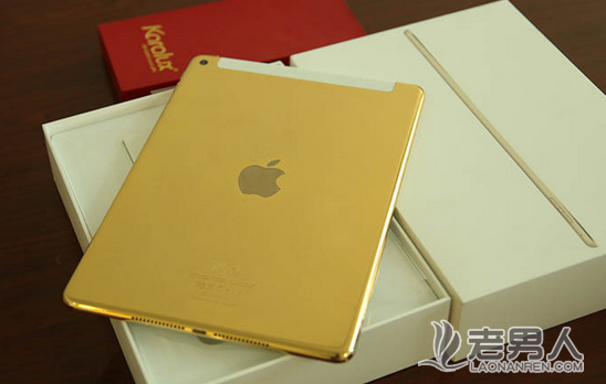 如同得到一件宝物  越南珠宝商Karalux推出24K镀金iPad 2