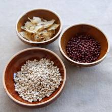 红豆薏米百合粥的功效