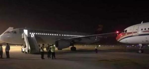 南京机场两架客机发生剐蹭 翼梢小翼受损