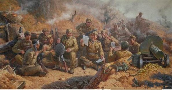 算是谁记得中国的牺牲？北朝鲜绘画里的人民志愿军