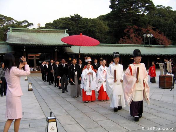 看看日本人的婚礼