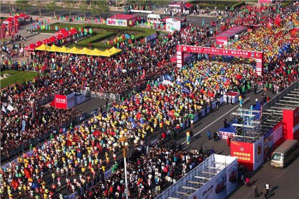 东营万达尚吉永 “中国万达”2016黄河口(东营)国际马拉松赛成功举行