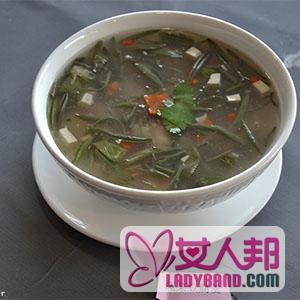 【莼菜豆腐汤】莼菜豆腐汤的做法_莼菜豆腐汤的营养价值
