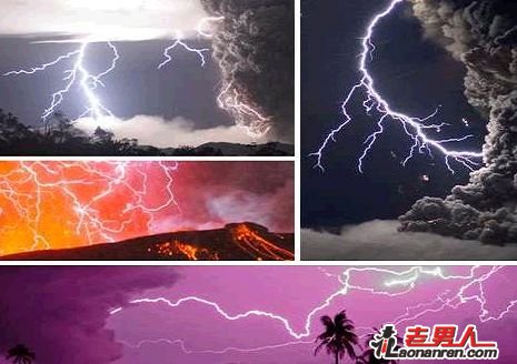 世界七大火山闪电图景【图】